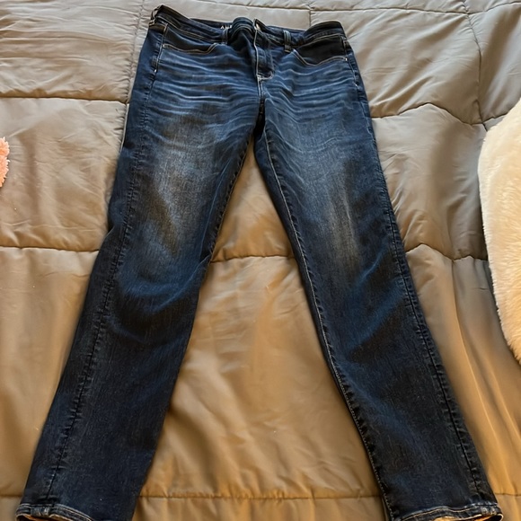 American eagle high-rise jegging size 12 long in EUC dark wash 👖 - Picture 7 of 7